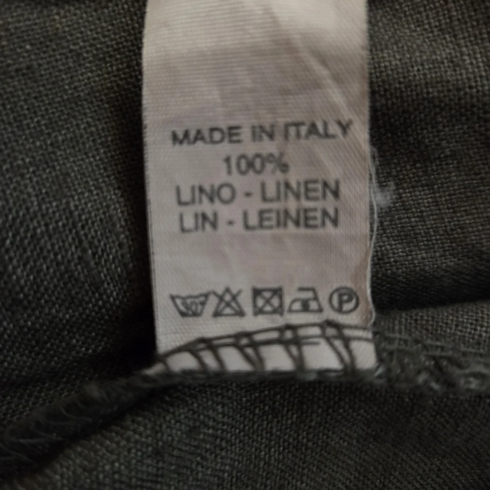 Inizio Brown Magic linen Skirt - Picture 8 of 8